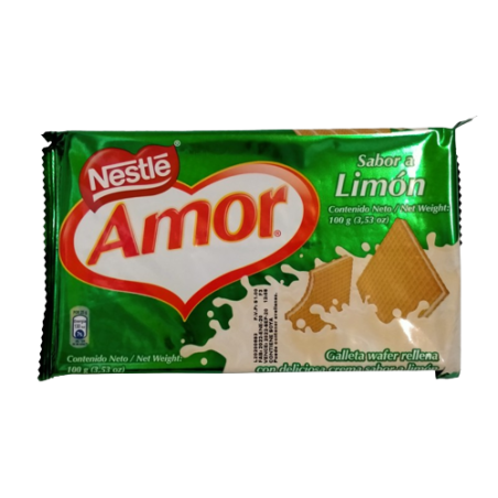 Wafer Amor Limon 100g