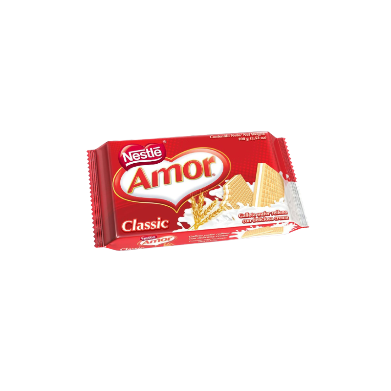 Galleta Wafer Amor Classic 100g