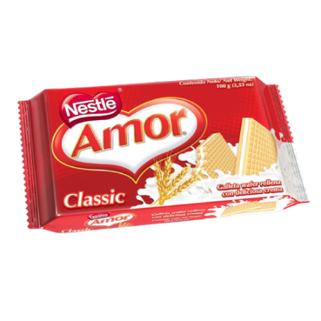 Galleta Wafer Amor Classic 100g