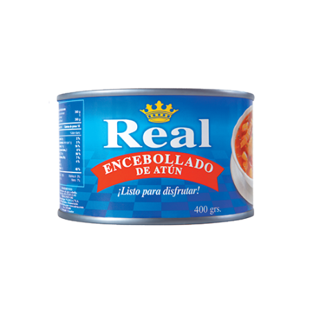 Atun encebollado Real 400 gr