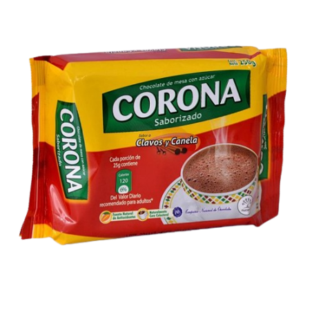 Chocolat Corona Clou de Girofle et Cannelle 250g