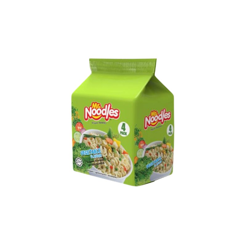 Mr Noodles Vegetables Pack 4un