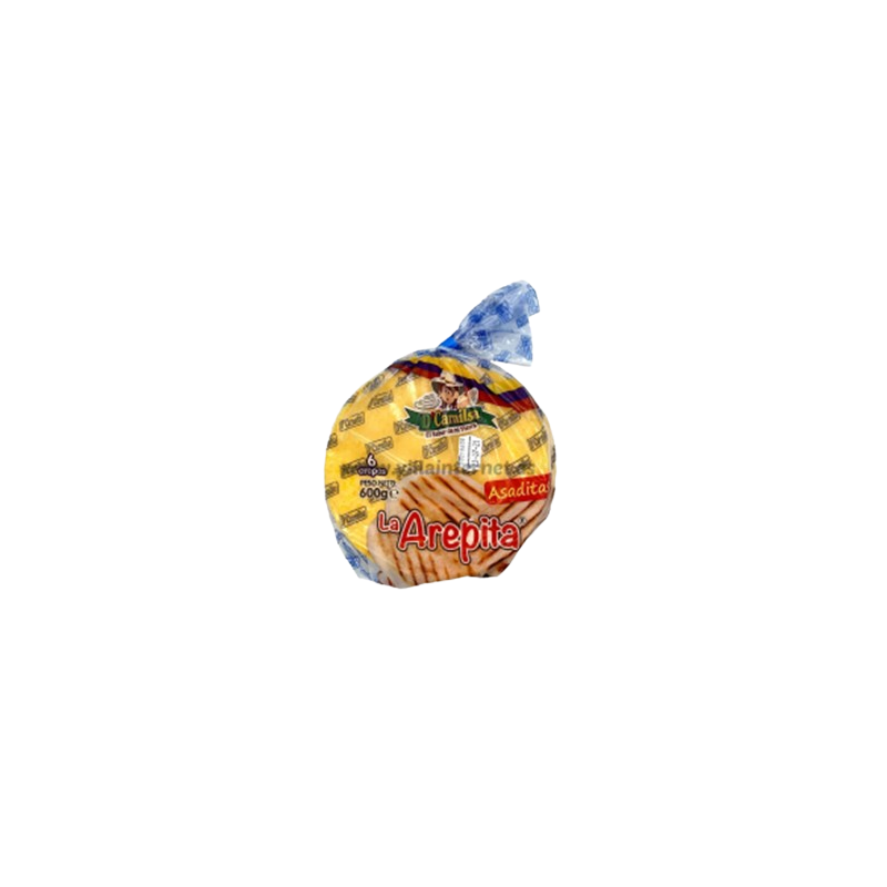 Arepa Maïs Jaune Colombien 800g 6un