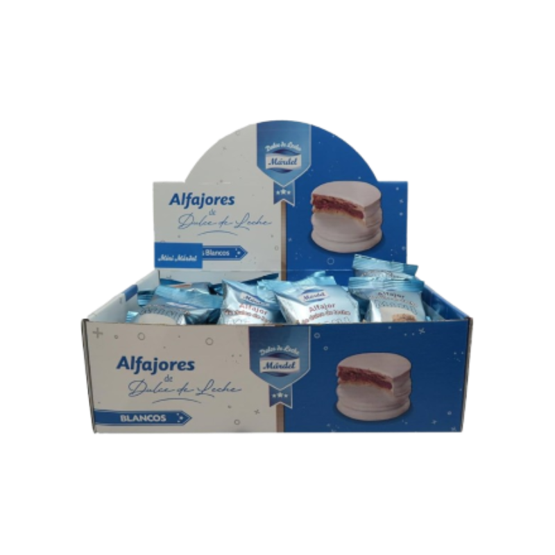 Alfajor mini blanco 36x22gr