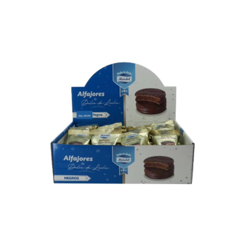 Alfajor mini negro 36x22gr