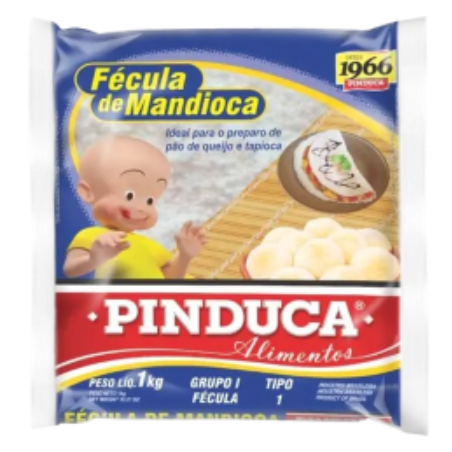 Fecula mandioca pinduca 1 kg