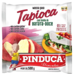 Tapioca hidratada com batata doce 500gr