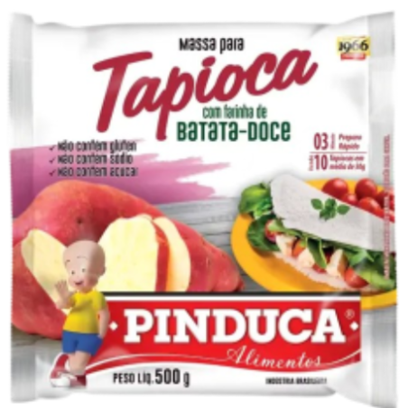 Tapioca hidratada com batata doce 500gr
