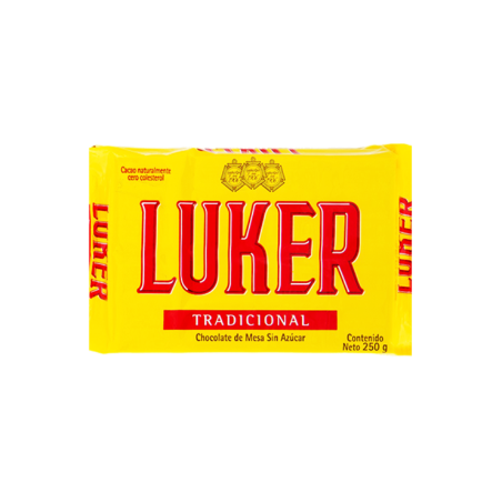 Chocolate LUKER (taza) 250g