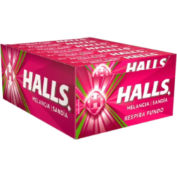 Halls Melancia Display 588gr