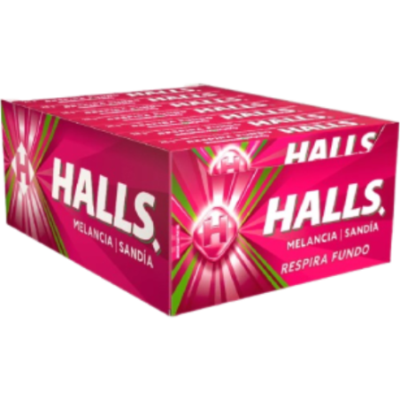 Halls Melancia Display 588gr