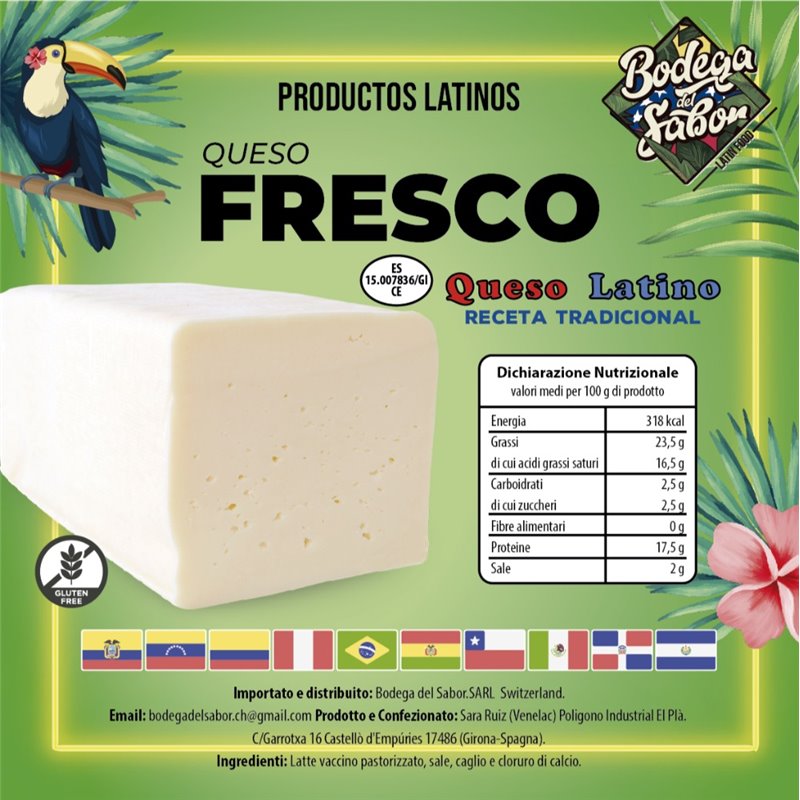 Fresco Latino Barra +-2.60kg