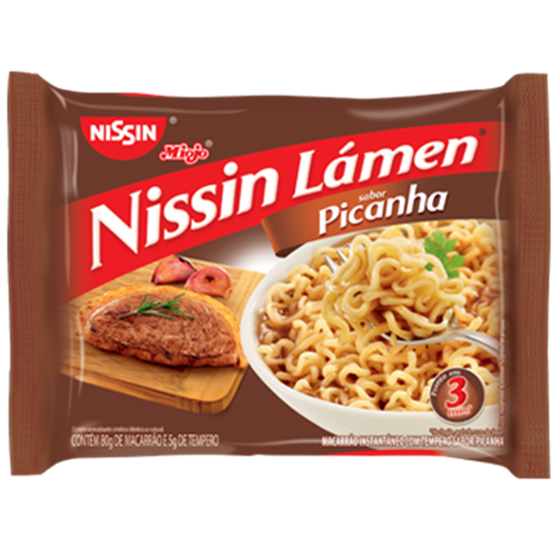 Nissin Lamen Picanha 80g