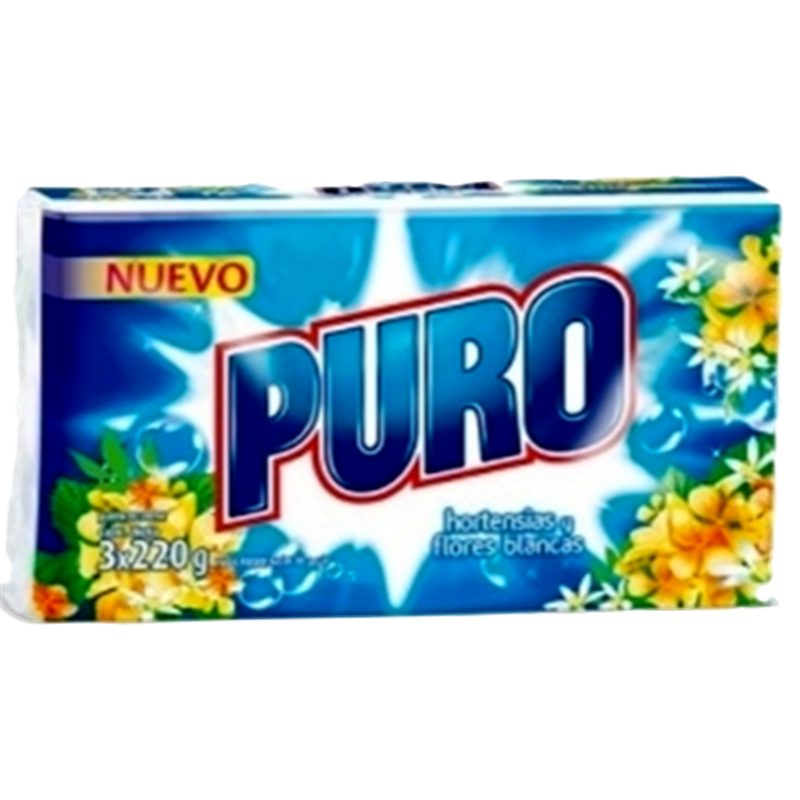 Jabón Puro Barra 250g