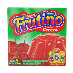 Gelatina Frutiño Cereza 35g