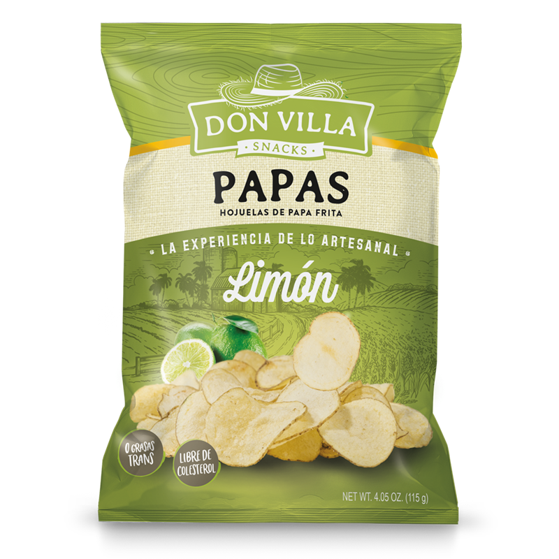 Don Villa Papas de Limon 115g