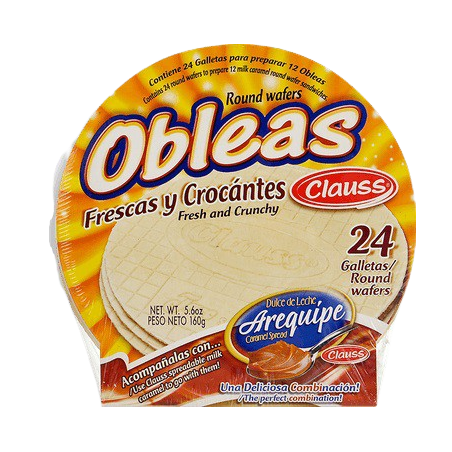 Obleas Clauss 160g