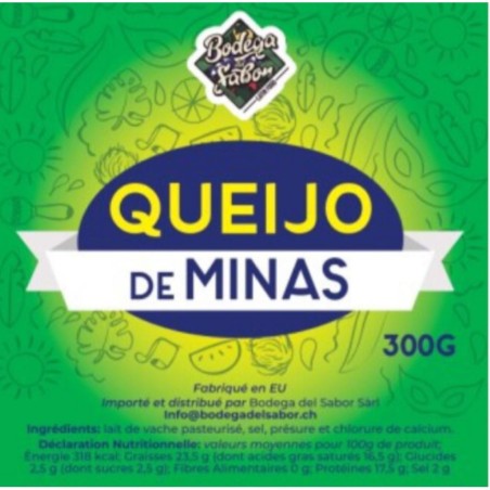 Fromage Queijo De Minas 300gr